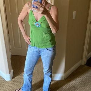 Spring spaghetti strap top